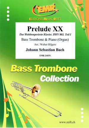 Bach, Johann Sebastian: Prelude No 20 in F min from "The  Well-Tempered Clavier" Book 1