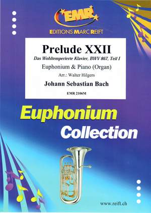 Bach, Johann Sebastian: Prelude No 22 in D min from "The  Well-Tempered Clavier" Book 1