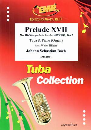 Bach, Johann Sebastian: Prelude No 17 in Bb maj from "The  Well-Tempered Clavier" Book 1