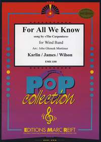 Carpenter, Richard: For All We Know