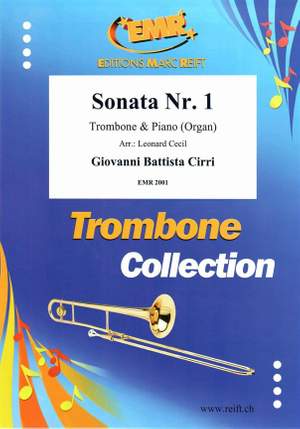 Cirri, Giovanni-Battista: Sonata No 1 in C maj