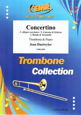 Daetwyler, Jean: Trombone Concertino No 1
