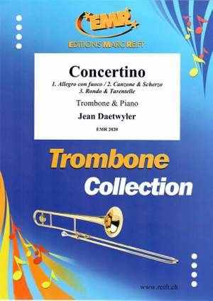 Daetwyler, Jean: Trombone Concertino No 1