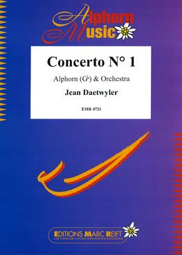 Daetwyler, Jean: Alphorn Concerto No 1
