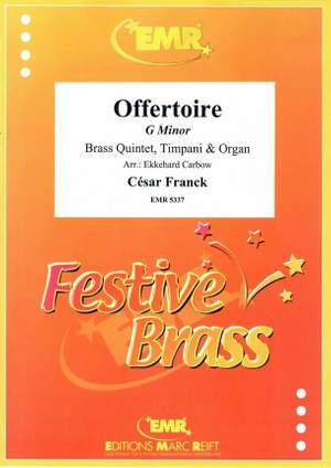 Franck, César: Offertoire in G min
