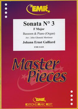 Galliard, Johann: Sonata No 3 in F maj