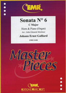 Galliard, Johann: Sonata No 6 in C maj