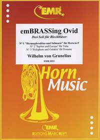 Grunelius, Wilhelm von: Hermaphroditus & Salamancis from  "EmBRASSing Ovid"