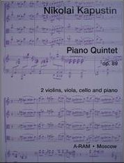 Kapustin, Nikolai: Piano Quintet op 89