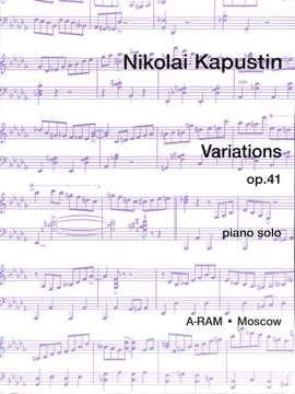 Kapustin, Nikolai: Variations op 41