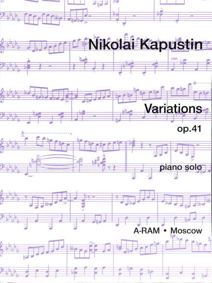 Kapustin, Nikolai: Variations op 41