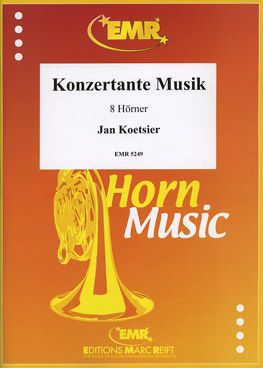 Koetsier, Jan: Concertante Music op 78 (1979)
