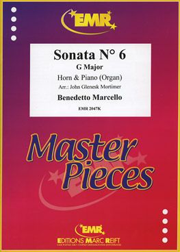 Marcello, Benedetto: Sonata No 6 in G maj
