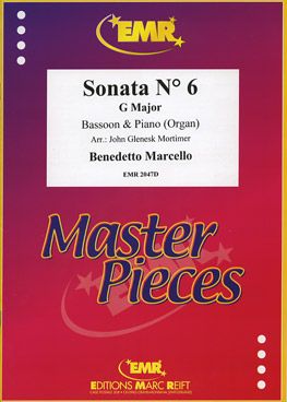Marcello, Benedetto: Sonata No 6 in G maj