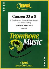 Massaino, Tiburtio: Canzona No 33 à 8