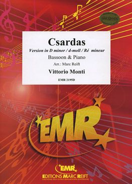 Monti, Vittorio: Csardas in D min