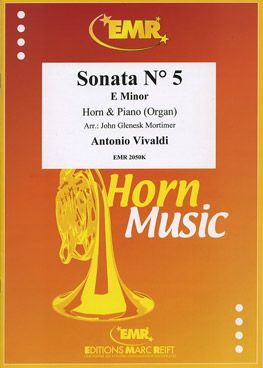 Vivaldi, Antonio: Sonata No 5 in E min
