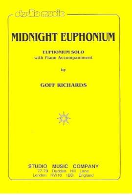 Goff Richards: Midnight Euphonium (treble/bass clef with piano)