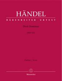 Handel, GF: Dixit Dominus HWV 232