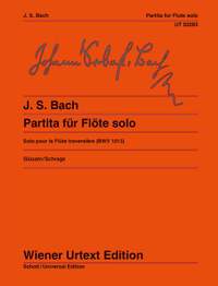 Bach, J S: Partita a-Moll für Flöte solo A minor BWV 1013