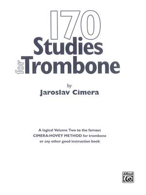 Jaroslav Cimera: 170 Original Studies for Trombone