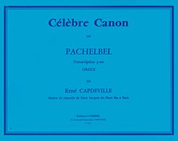 Pachelbel, Johann: Celebre Canon (organ)