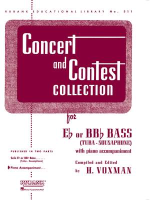 Concert and Contest Collection for Tuba (Piano Accompaniment)