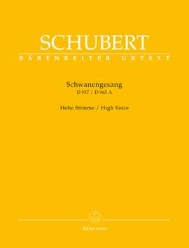 Schubert, F: Schwanengesang
