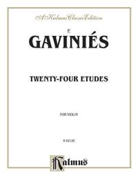 Pierre Gavinies: Twenty-four Etudes