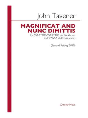 John Tavener: Magnificat and Nunc Dimittis (Second Setting 2010)