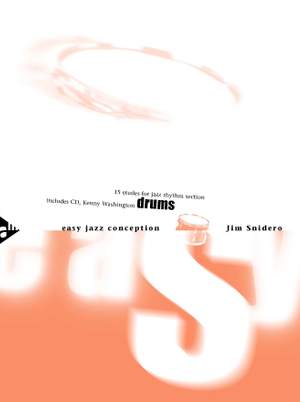 Snidero, J: Easy Jazz Conception Drums