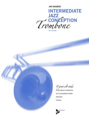 Snidero, J: Intermediate Jazz Conception Trombone