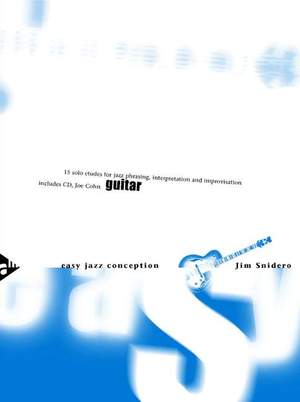 Snidero, J: Easy Jazz Conception Guitar