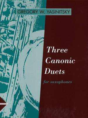 Yasinitsky, G: Three Canonic Duets