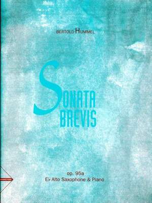Hummel, B: Sonata Brevis op. 95a