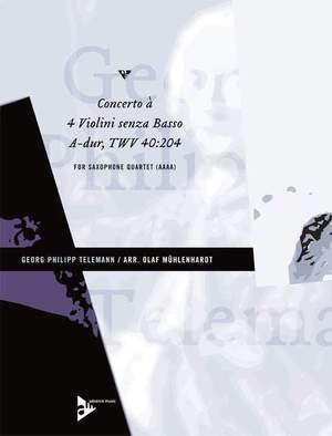 Telemann: Concerto à 4 Violini senza Basso TWV 40:204