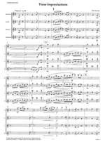 Woods, P: Three Improvisations Product Image