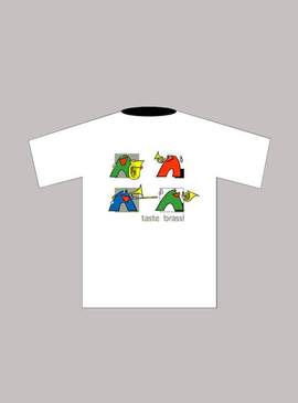T-Shirt "Brass" (M), weiß