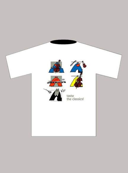 T-Shirt "Classics" (L), weiß