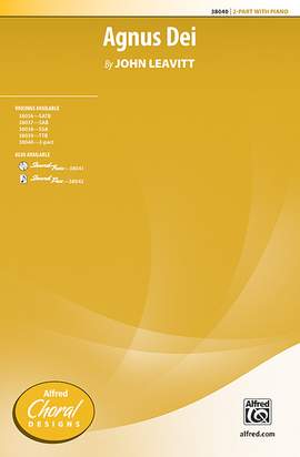 John Leavitt: Agnus Dei 2-Part