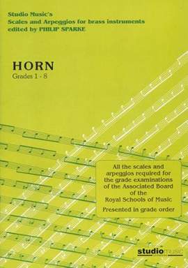 Sparke: Scales and Arpeggios for Horn in F