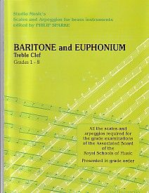 Sparke: Scales and Arpeggios for Baritone/Euphonium (Treble Clef)