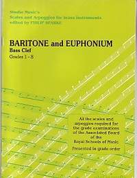 Sparke: Scales and Arpeggios for Baritone/Euphonium (Bass Clef)