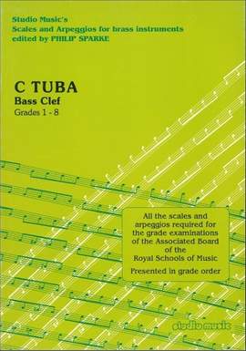 Sparke: Scales and Arpeggios for C Tuba (Bass Clef)