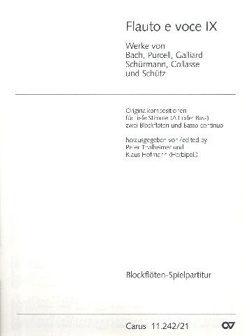 Thalheimer: Flauto e voce IX