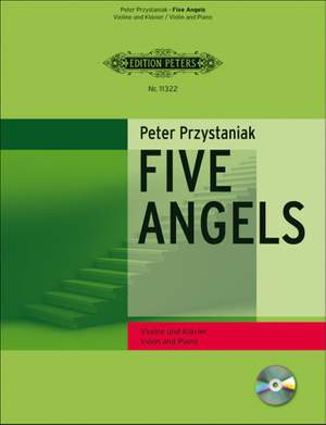 Przystaniak: Five Angels for violin & piano (+CD)