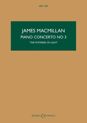 MacMillan, J: Piano Concerto No. 3 HPS 1470