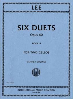 Lee, S: Six Duets Book 2 op.60