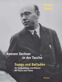 Eisler: Keenen Sechser in der Tasche. Songs und Balladen