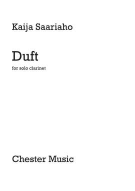 Kaija Saariaho: Duft for Solo Clarinet